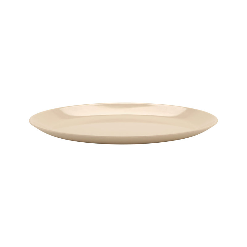 Plateau de service ovale en mélamine GET, Manille, H 0,91 po x L 14 po x l 10,75 po