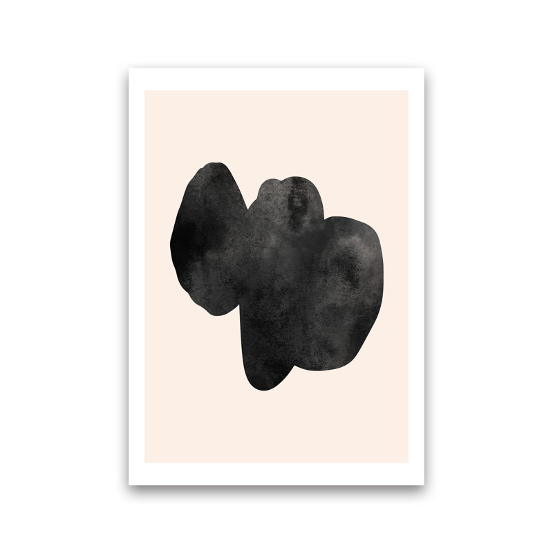 Nude And Black Watercolour 6 by Pixy Paper - Print, Unframed, 84cm H x 59.4cm W x 1cm D