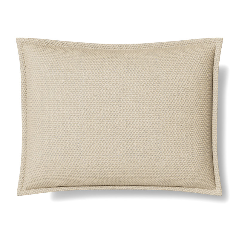 Coussin Hollywood, 36 x 25, Écru