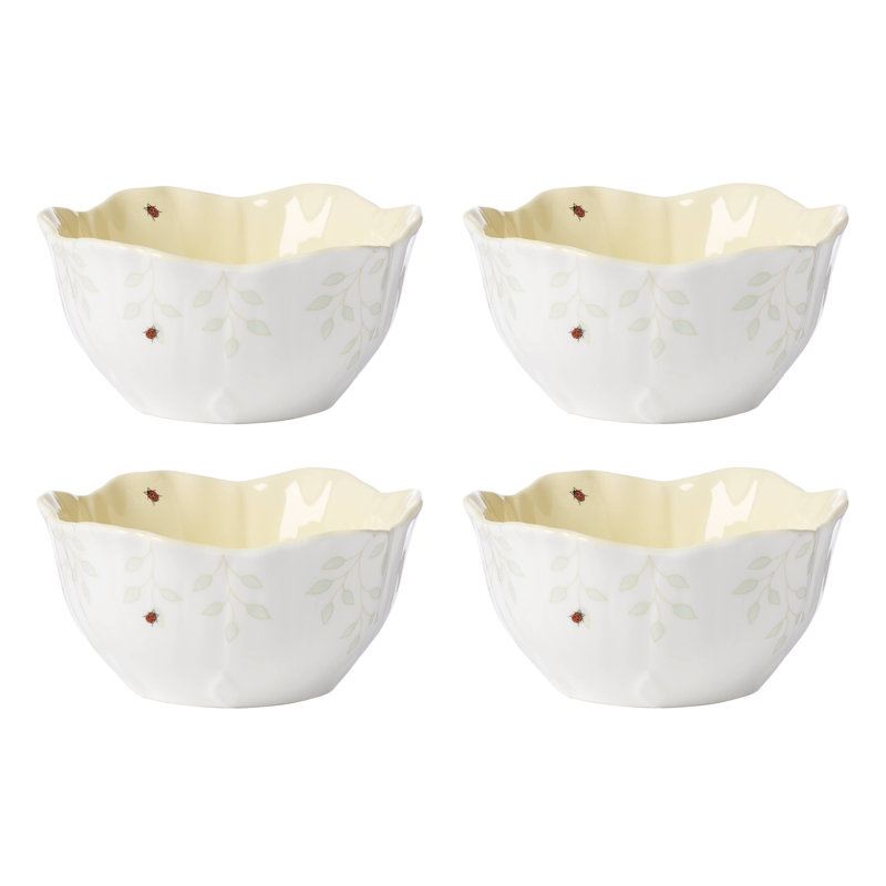 Ensemble de 4 bols à dessert Lenox Butterfly Meadow