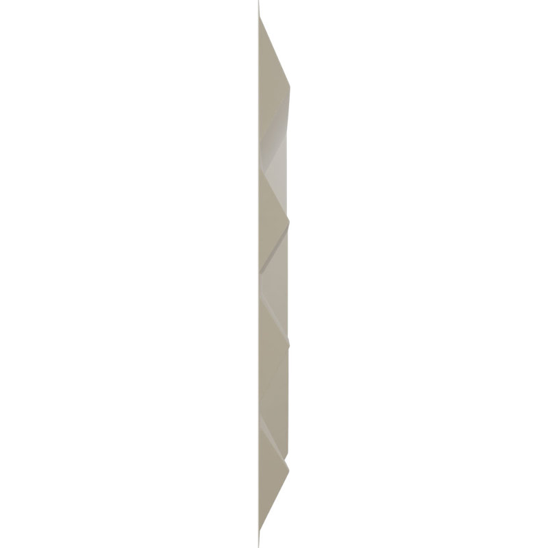 Panneau mural décoratif Bolt EnduraWall 3D, Blanc fleur satiné UltraCover