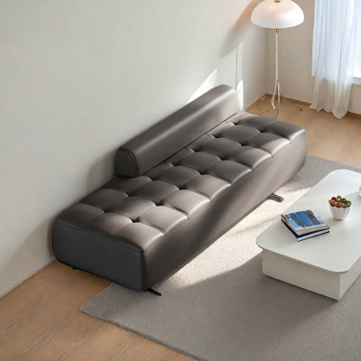 Luxury Style Lounge Chair Faux Leather