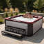 Spa carré en acrylique à 40 jets avec ozoniseur pour 7 personnes American Spas-100965048-100965046