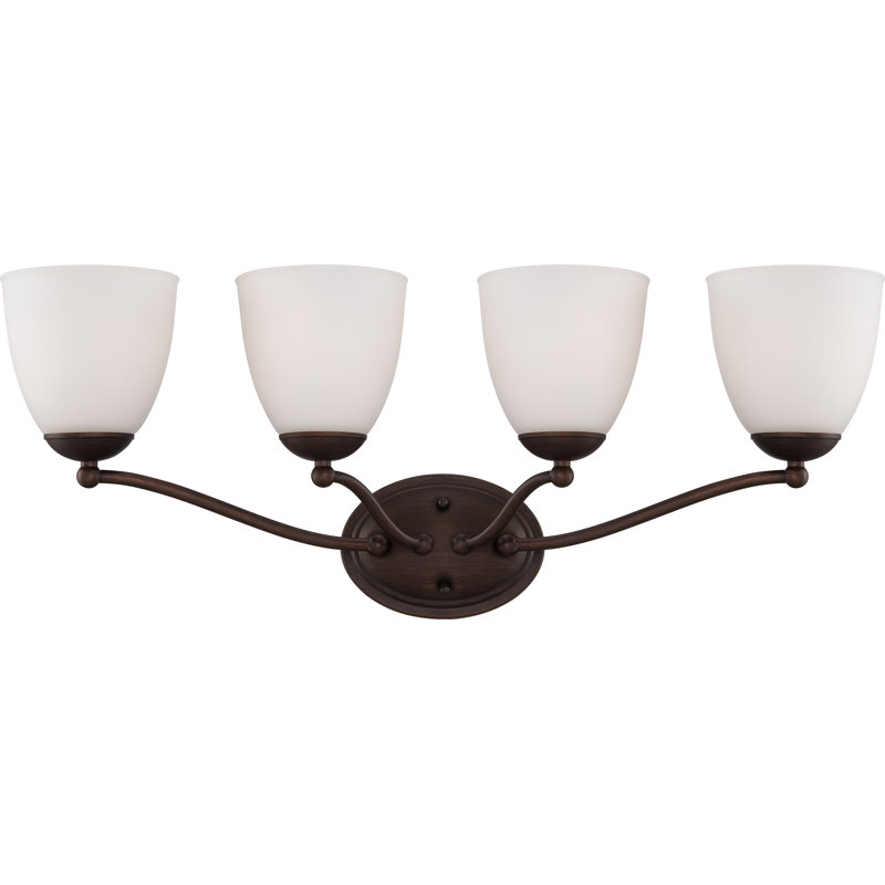 Minidoka 4 - Light Dimmable Vanity Light, A19, Prairie Bronze
