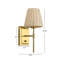 Black Base Rattan Wall Lamp(Set Of 2)-2089581691