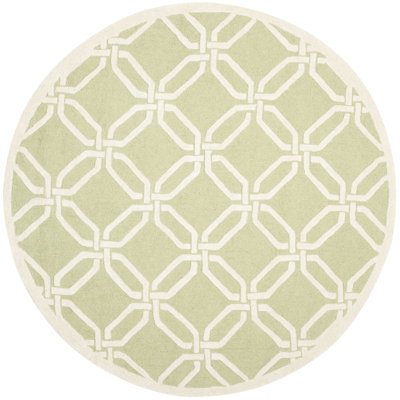 Cambridge Hand Tufted Wool Geometric Rug