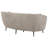 Glynes Upholstered Channel Back Curved Loveseat Beige-957825255