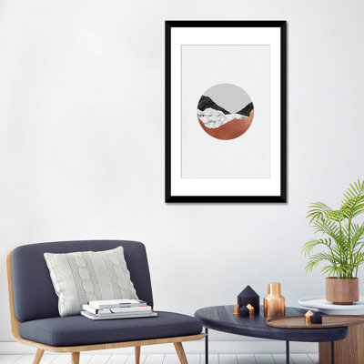 « geometric iii », reproduction d’impression sur toile