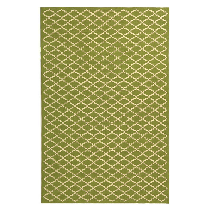 Fullerton Hand Hooked Cotton Pile Geometric Rug