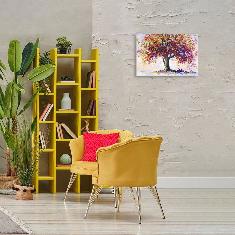 Art mural sur toile Heartfelt Hues par Leon Devenice, H 16 po x l 24 po