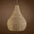 AlmedaCheatham Natural Seagrass Teardrop Rustic Pendant Light
