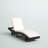 Outdoor Metal Chaise Lounge , Cushion Included-911824489