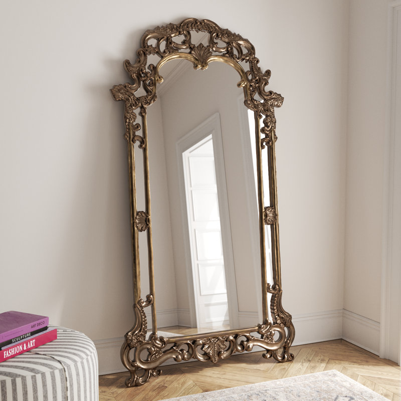 Makela Classic Resin Full Length Mirror, Bronze