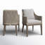 Chaise de patio avec coussin Grenada