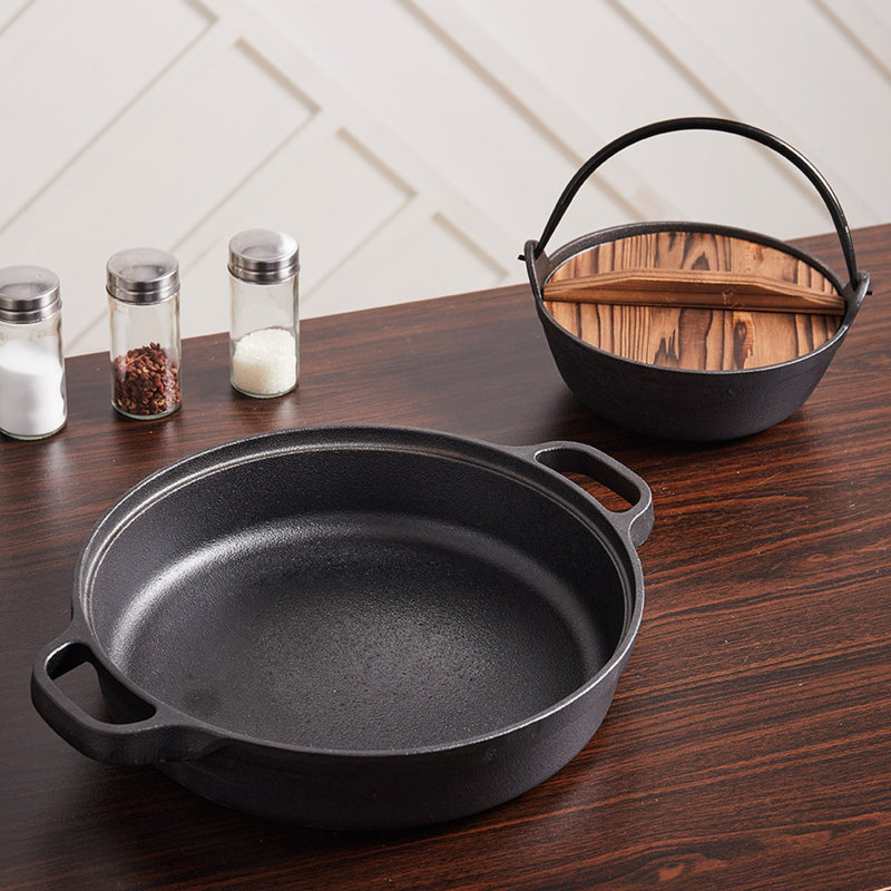 Breeins Cast Iron Stock Pot