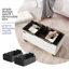 Banc repose-pieds en velours avec rangement amovible Nestl-132127313-132127320