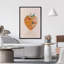Disco, fraises, art abstrait, fruits de disco, art mural minimaliste moderne, décoration murale-102832964-102832970