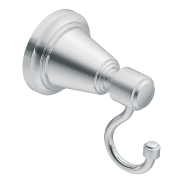 Bradshaw Wall Mounted Robe Hook, Chrome