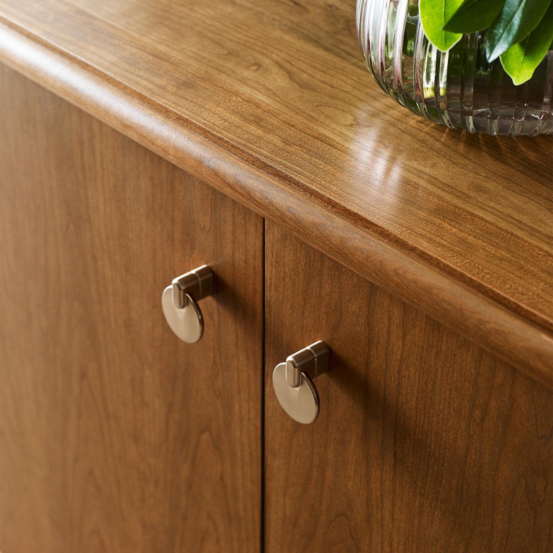 Martine 79.5'' W Solid Wood Sideboard