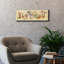 «Gardeners Shelf» Epic Graffiti par Cheri Blum, art mural sur toile, 36 po x 12 po