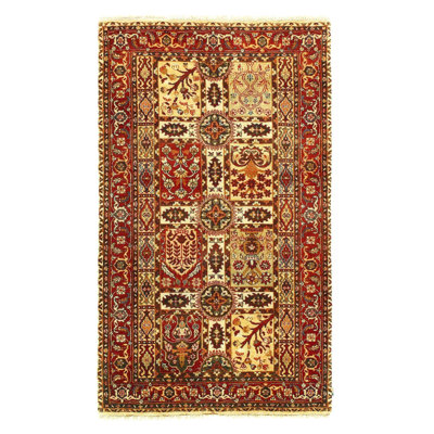 Lureta Hand Woven Cotton Oriental Area Rug