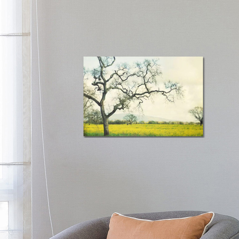 Green Gold 1 Piece Wrapped Canvas Wall Art, 66.04 cm H x 45.72 cm W x 3.175 cm D