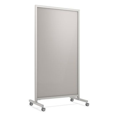 Grand panneau de verre autoportant réversible EZ Mobile H 75 po x l 38 po