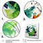 «Green and White Abstract Ink Expression III», art mural abstrait-598950619-598950560