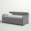 Lit de jour simple avec couchette Seraphine-1637455901