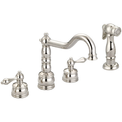 Banner Faucets Castille Kitchen Faucet with Side Spray