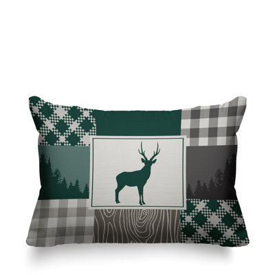 Range Outdoor Reversible Throw Pillow