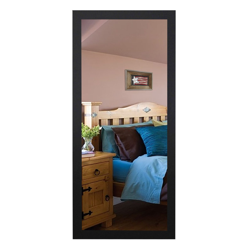 Wood Flat Mirror