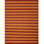 Striped Area Rug in Orange/Red