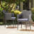 Hiro Wicker Outdoor Dining Armchair with Cushion-23230589