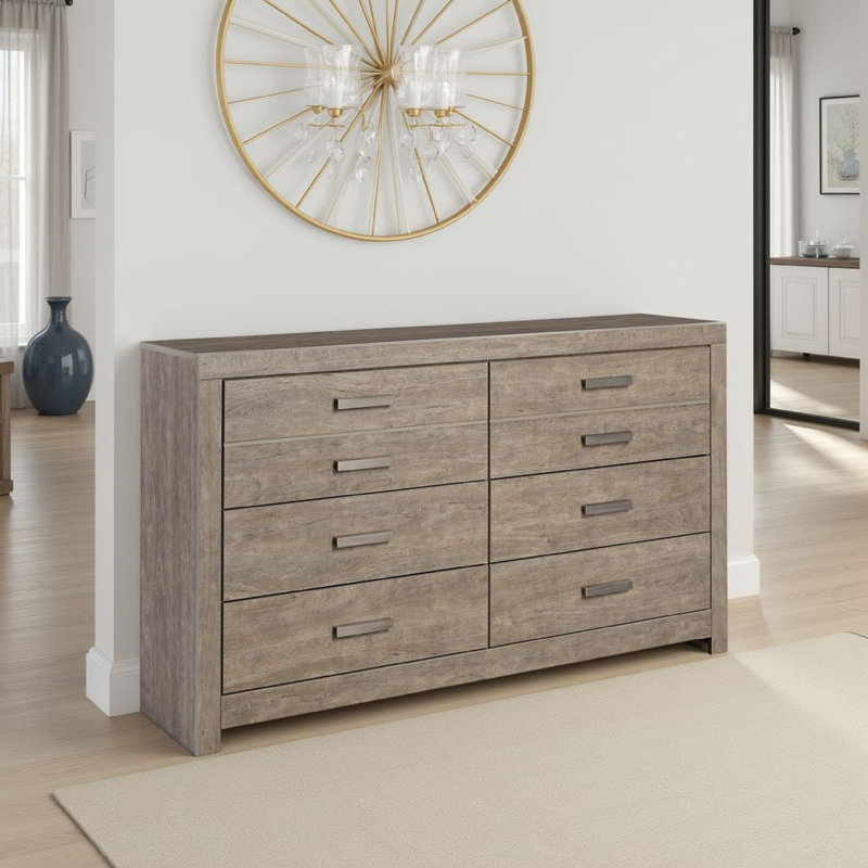Kulv 62.24'' W 6 - Drawer Dresser