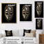 Ethnique masque africain traditionnel XX - Tribal africain grand art mural-220552043-220552041