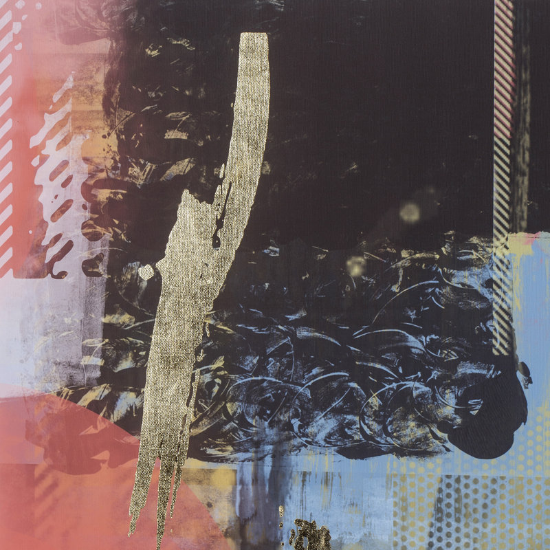 Red Dust Abstract Print