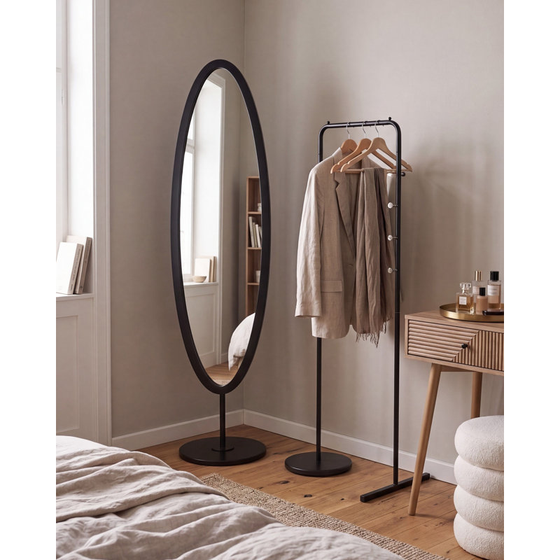 Oval Freestanding Full Length Mirror