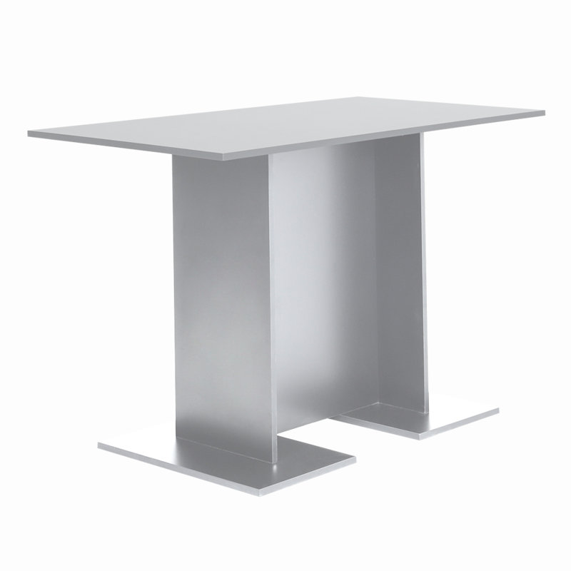 Rectangular Console Table with Storage Shelf