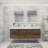 Hartsock Double Bathroom Vanity with Acrylic Top-947912834