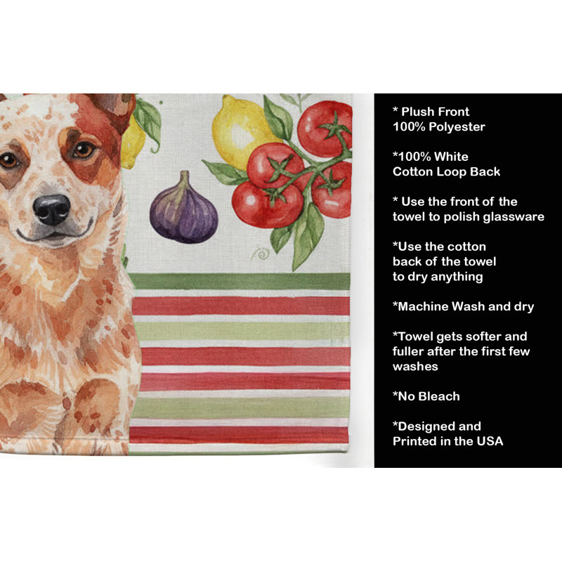 Serviette de cuisine Red Heeler, Bouvier australien Red Heeler