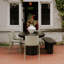Ansel 39.37'' Concrete Outdoor Dining Table-109248292