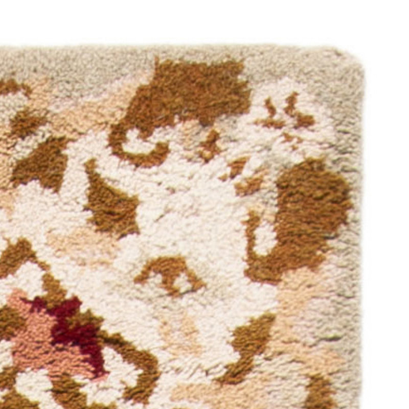 Tapis floral en laine touffeté à la main Tosca, Rectangle 6 pi x 9 pi