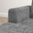 U-shaped modular sectional sofa, corduroy sleeper couch, space-saving minimalist design for living room, grey-1109191968