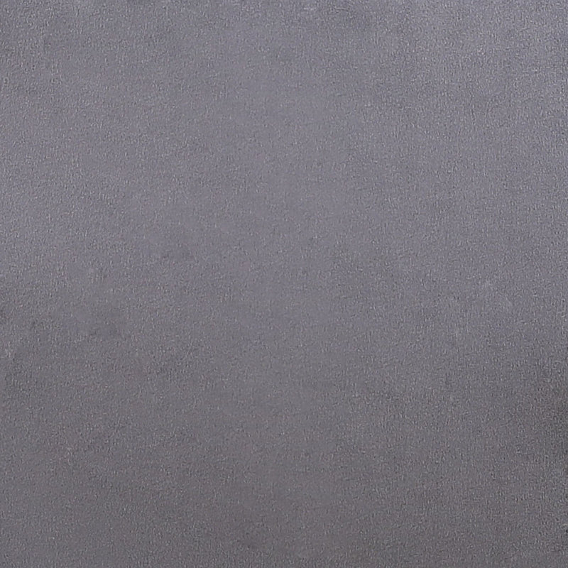 Méridienne de 25,18 po de largeur Matarranz, Velours gris velours