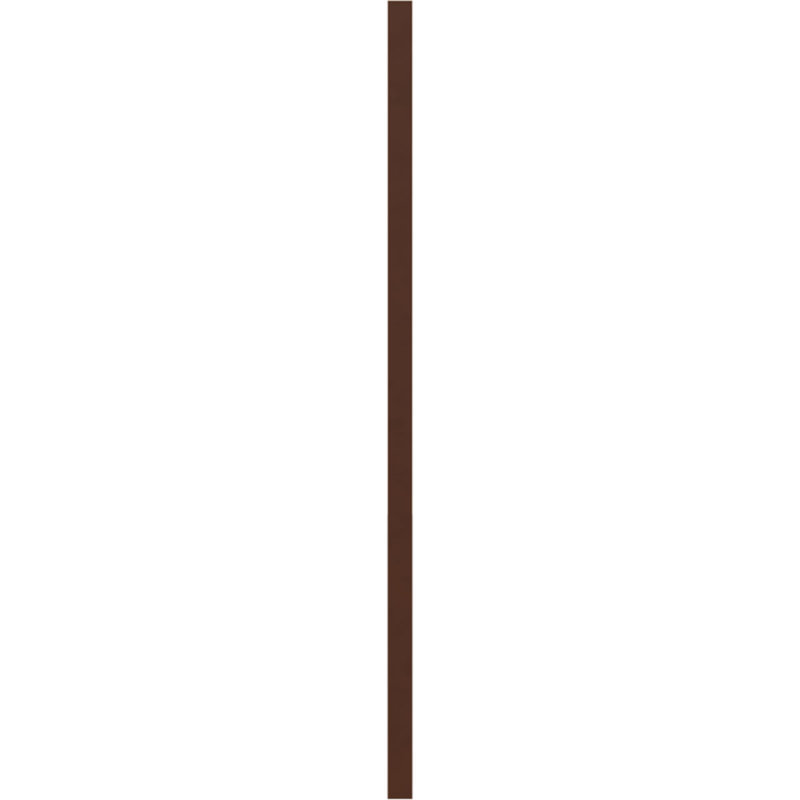 Springfield H W D Panel Molding, Walnut, 8" H x 46.625" W x 0.25" D