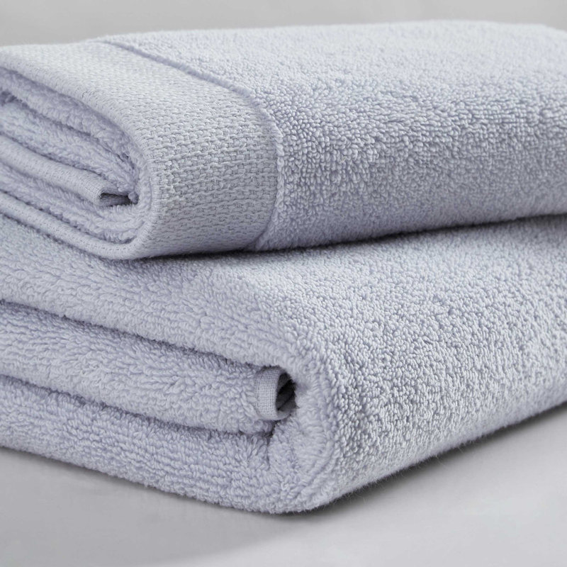 Ensemble de draps de bain 2 pièces Calvin Klein Entwine, Bleu
