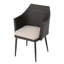 Chaise de patio avec coussin Hiro-23230590