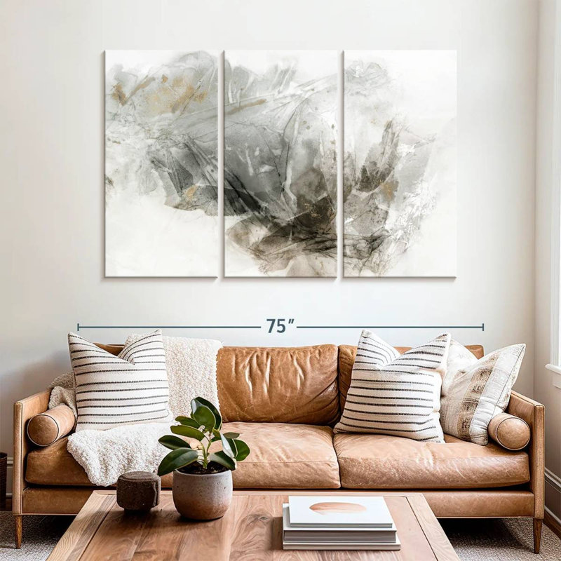 Avery Golden Intertwine, 42" H x 65" W