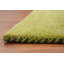 Tapis vert polyvalent de style Gabbeh 6 x 8 parfait pour les espaces de vie